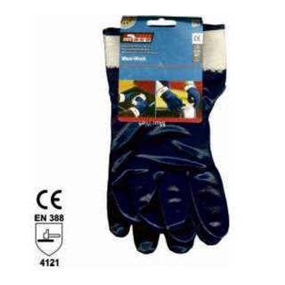 Γάντια Νιτριλίου μπλε βαρέως τύπου MAXI PRO