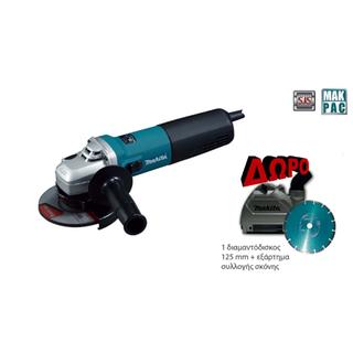 9565CRJX2 γωνιακός τροχός 115mm / 125mm makita