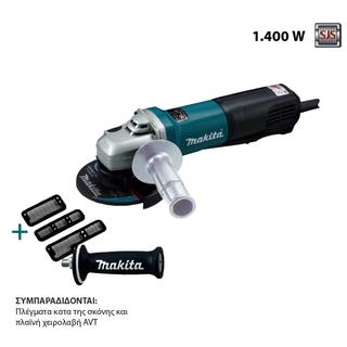 9565PCV01 γωνιακός τροχός 115mm / 125mm makita