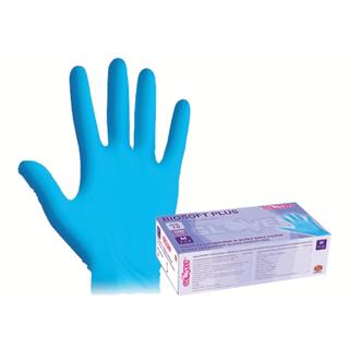 γάντια νιτριλίου μπλέ